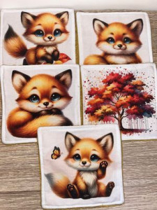 Photo de galerie - Lingettes lavables 