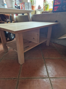 Photo de galerie - Fabrication de table basse 