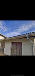 Photo de galerie - Gouttière zinc