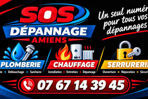 Photo de galerie -  dépannage plomberie chauffage et serrure 