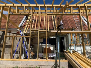 Photo de galerie - Agrandissements maison / charpente