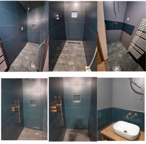 Photo de galerie - Salle de bain création carrelage 