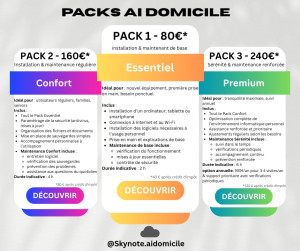 Photo de galerie - Packs aide informatique à domicile 