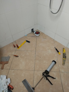 Photo de galerie - Finition avec pose carrelage 