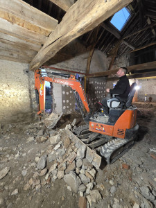 Photo de galerie - Mise à nue intérieure d'une maison 