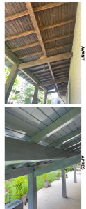 Photo de galerie - Peinture Pergola 