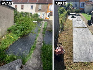 Photo de galerie - Tonte de pelouse - Débroussaillage