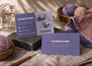 Photo de galerie - Carte de visite : Victoirecreation crochet 