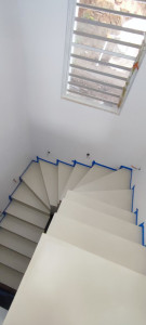 Photo de galerie - Escaliers en béton ciré 