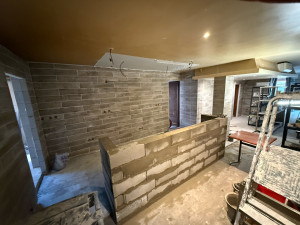 Photo de galerie - Création D’un Bar en Parpaing 