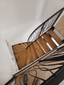 Photo de galerie - Conception et realisation de gardes-corps 
metalique