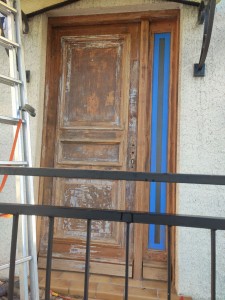 Photo de galerie - Rénovation de porte d'entrée