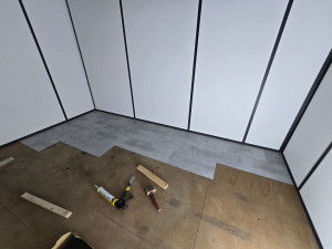 Photo de galerie - Pose de parquet - Revêtement de sol
