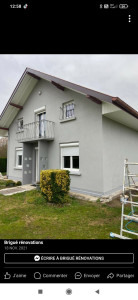 Photo de galerie - Rénovation des 4 façades peinture