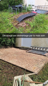 Photo de galerie - Bonjour réalisation d'un décapage haut pression plus produit anti depot vert pour tout demande de nettoyage extérieur tel que

 terrasse façade pignon toiture muret palissade ets. je reste à votre disposition cordialement mr heitzmann 