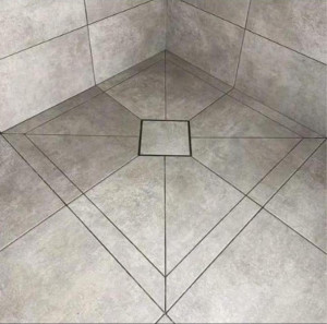 Photo de galerie - Pose sol  receveur douche,admirer notre savoir-faire 