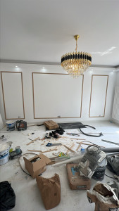 Photo de galerie - Pose de moulures 