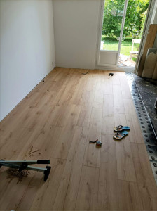 Photo de galerie - Pose de parquet - Revêtement de sol