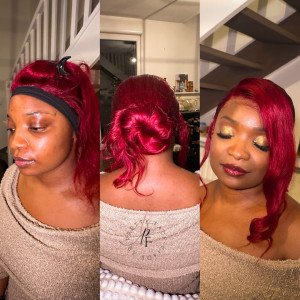 Photo de galerie - Pose perruque 