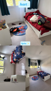 Photo de galerie - Résultat de Ménage d’une chambre enfant 