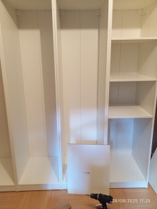 Photo de galerie - Montage dressing Ikea