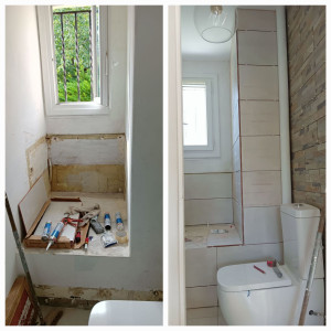 Photo de galerie - Renovation douche, wc