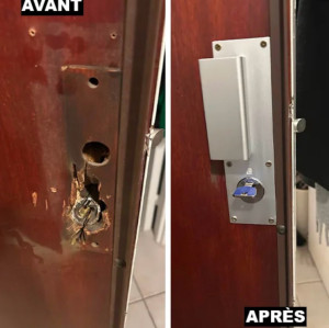 Photo de galerie - Réparations après effraction 