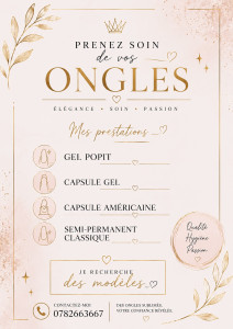 Photo de galerie - Bonjour, je recherche des modèles pour faire les ongles à petit prix, pour plus de renseignements veuillez me contacter par numéro ! 