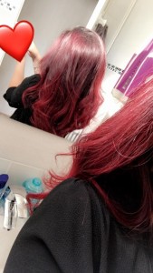 Photo de galerie - Ombre rouge
Brushing wavy 