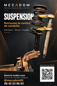 Photo de galerie - Changement d’amortisseur