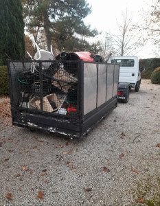 Photo de galerie - Benne encombrants plusieurs tailles de benne adaptée à vos besoins  10m3. /  7m3 