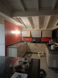 Photo de galerie - Enduit ,peinture d une cuisine 