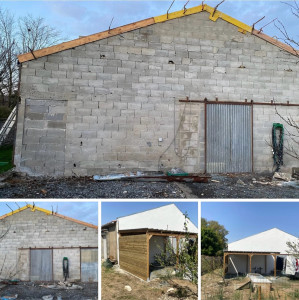 Photo de galerie - Pignon et carport 