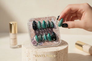 Photo de galerie - Press-on Nails Personnalisés à la demande ✨♥️