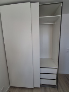 Photo de galerie - Dressing porte coulissante