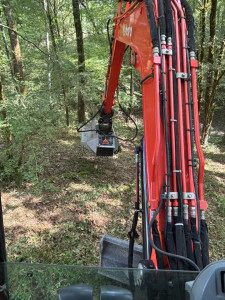Photo de galerie - Broyage à la pelle mécanique 