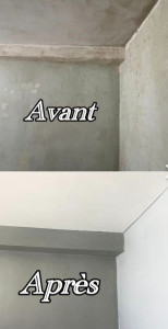 Photo de galerie - Peinture murs moisissure 
