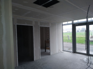 Photo de galerie - Placo et bande extension 