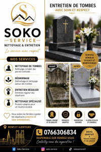 Photo de galerie - ️ NETTOYAGE ET ENTRETIEN DE SÉPULTURES – POUR LA TOUSSAINT ️ 