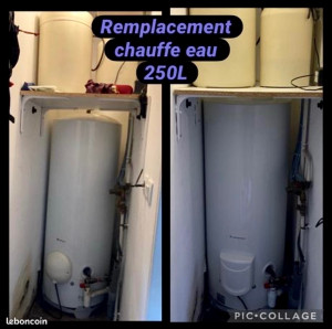 Photo de galerie - Remplacement chauffe eau 150L