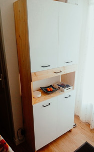 Photo de galerie - Création d'un meuble d'entrée sur mesure