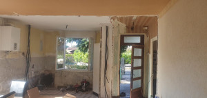 Photo de galerie - Cuisine completement a refaire 
démolition d'un mur