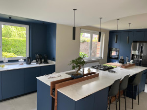 Photo de galerie - Peintre Bleu cuisine 