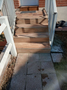 Photo de galerie - Pose de carrelage 