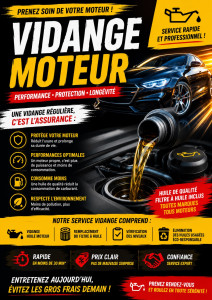 Photo de galerie - Vidange moteur + filtres 50€