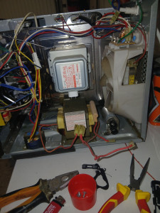 Photo de galerie - Recherche de panne et changement du Transformateur 