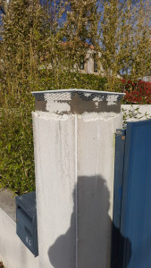 Photo de galerie - Rehausse de pilier portail