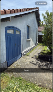 Photo de galerie - Peinture façade des boiseries avant