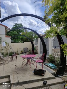 Photo de galerie - Pergola à Metal