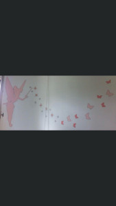 Photo de galerie - Dessin déco pour une chambre d’enfant 